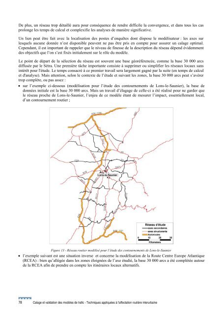 Calage et validation des modÃ¨les de trafic - SÃ©tra