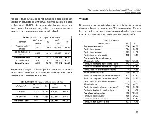 Plan Maestro de revitalización del IMIP (PDF) - Uacj