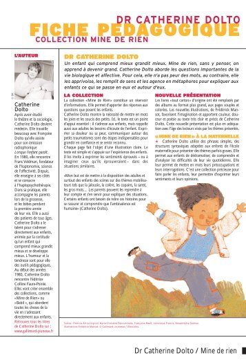 FICHE PEDAGOGIQUE - Cercle Gallimard de l'enseignement