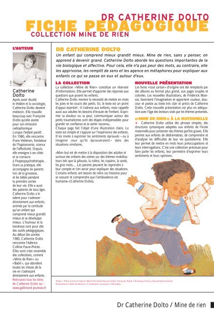 FICHE PEDAGOGIQUE - Cercle Gallimard de l'enseignement