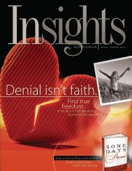 Denial isn't faith. - Dennis Burke Ministries