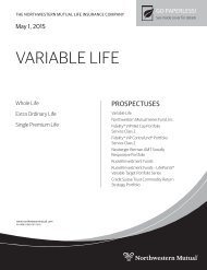 Variable Life Whole Life, Extra Ordinary Life, Single Premium Life ...