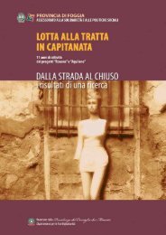 lotta alla tratta in capitanata - Progetto Roxana