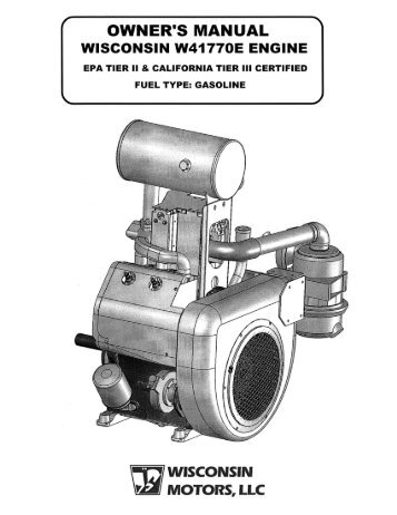 W4-1770E - Wisconsin Motors