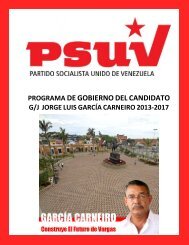 Programa de GestiÃ³n - Consejo Nacional Electoral
