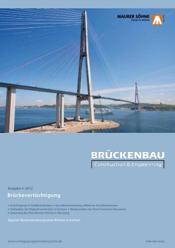 Brückenertüchtigung - zeitschrift-brueckenbau Construction und ...