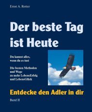 Leseprobe - Entdecke den Adler in dir - Ideen für Erfolg