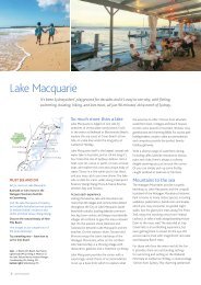 Lake Macquarie - Sydney's official guide to events, accommodation ...