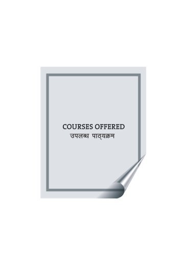Courses Offered - aisect