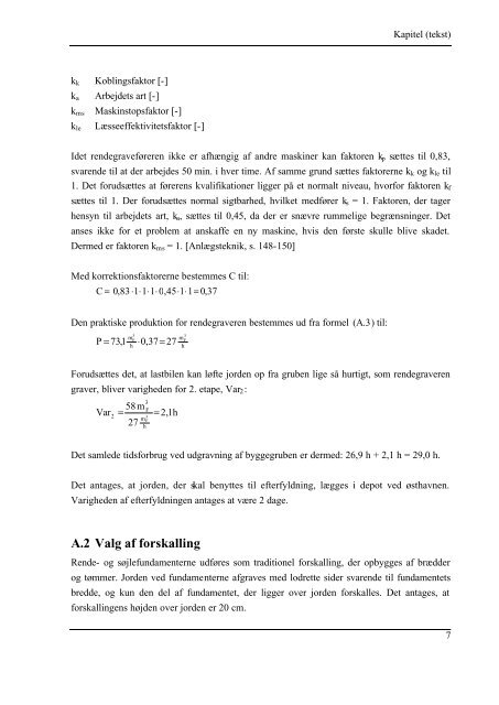 Rapportens indhold om udfÃƒÂ¸relsesmetoder og ... - It.civil.aau.dk