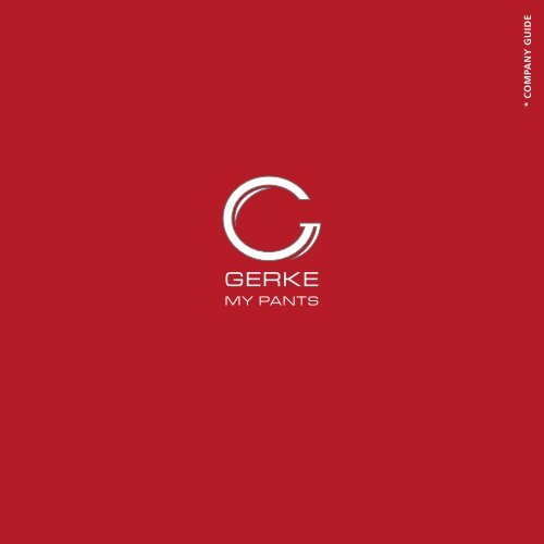 Gerke – my pants