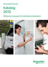 Schneider Electric Gesamtkatalog 2012