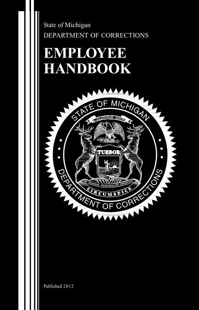 MDOC Employee Handbook - Michigan Corrections Organization