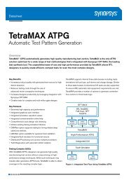 TetraMAX ATPG - Europractice