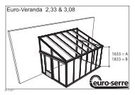 download montage plan (pdf) - Euro-serre