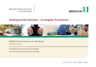 Download PDF - MediClin Klinik für Akutpsychosomatik und Reha ...