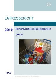 JAHRESBERICHT - NASG - DIN Deutsches Institut fÃ¼r Normung e.V.