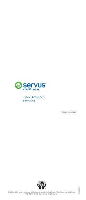Planning for your retirement - Servus Credit Union