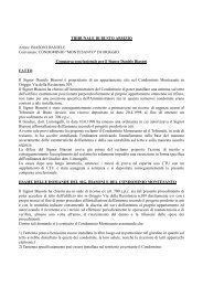 TRIBUNALE DI BUSTO ARSIZIO Attore: BIASONI DANIELE ...