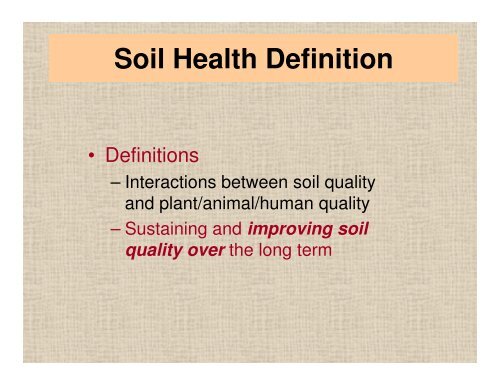 Soil - Sarasota County Extension