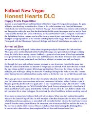 Fallout New Vegas - Honest Hearts DLC - Customwalkthrough.org