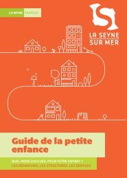 Guide Petite Enfance Ok Indd La Seyne Sur Mer