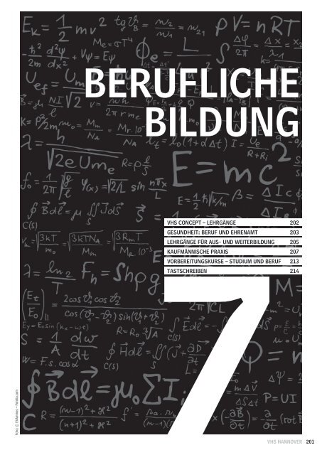 HS 12 Berufliche Bildung - Volkshochschule Hannover