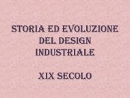 Design del XIX secolo - S.M.S. Maria Maltoni