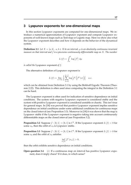 Lyapunov exponents of the predator prey model Ljapunovovy ...