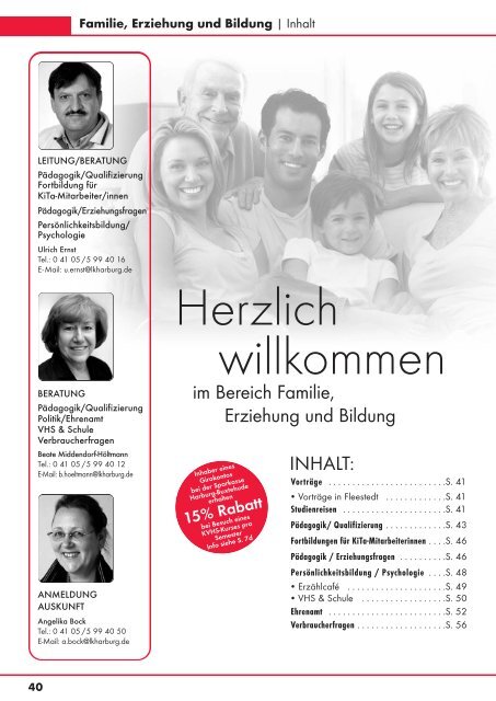 Herzlich willkommen - Kreisvolkshochschule Landkreis Harburg