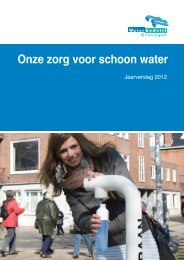 Jaarverslag 2012 - Waterbedrijf Groningen