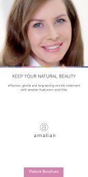 KEEP YOUR NATURAL BEAUTY - Skin & Vision