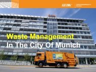 Waste Management In The City Of Munich