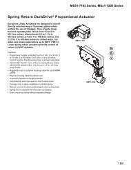 Spring Return DuraDriveÂ® Proportional Actuator - Eprinc.net