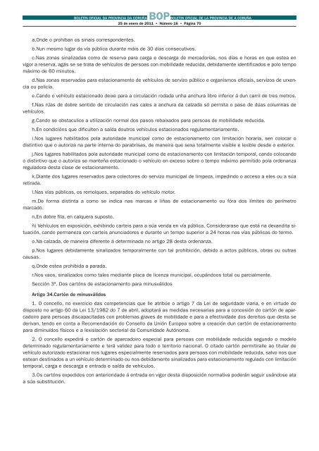 Ordenanza municipal sobre trÃ¡fico, circulaciÃ³n de ... - A Laracha