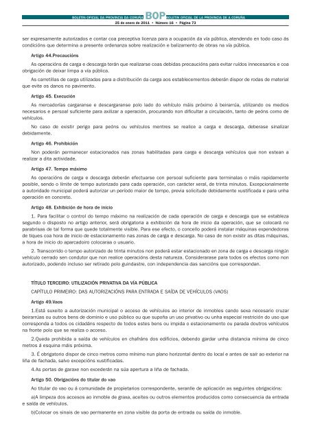 Ordenanza municipal sobre trÃ¡fico, circulaciÃ³n de ... - A Laracha