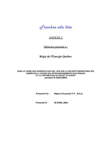 Appareils de Franbec cda ltÃƒÂ©e - RÃƒÂ©gie de l'ÃƒÂ©nergie