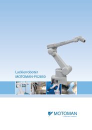 Lackierroboter MOTOMAN-PX2850 - Motoman.at