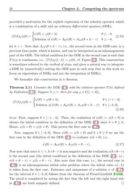 The spectrum of delay-differential equations: numerical methods - KTH