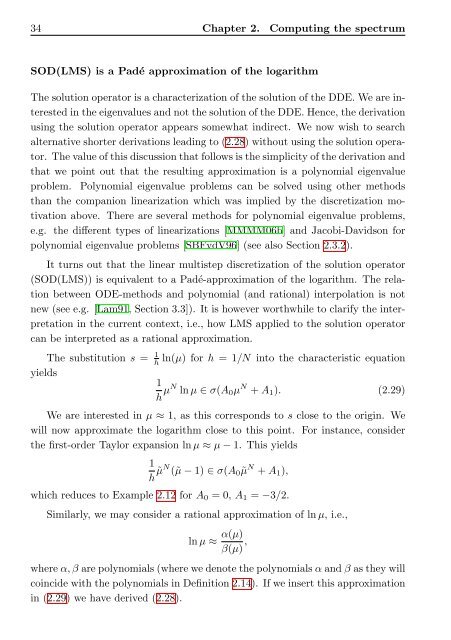 The spectrum of delay-differential equations: numerical methods - KTH