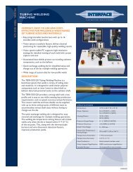 Tubing Welding Machine TBW-500.pdf - Interface Catheter Solutions