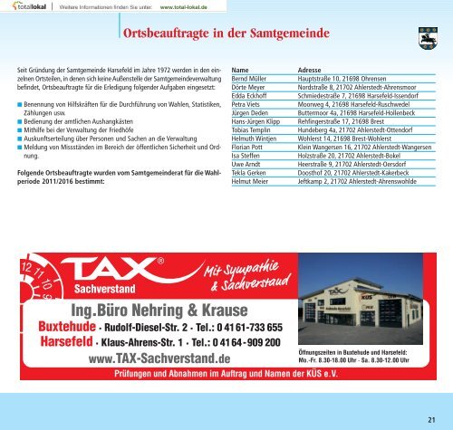 als PDF Datei zum download bereit - Samtgemeinde Harsefeld