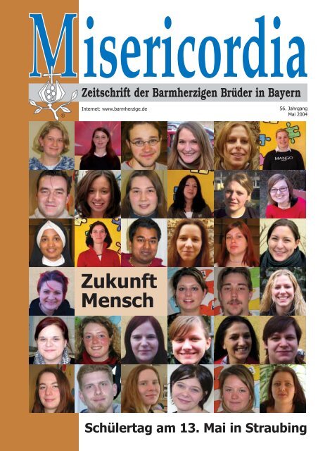 Misericordia Zeitschrift der Barmherzigen Brüder in Bayern
