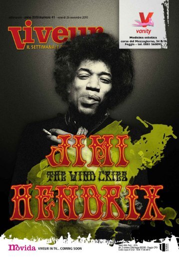 Jimi Hendrix, fenomenologia di un mito - Viveur