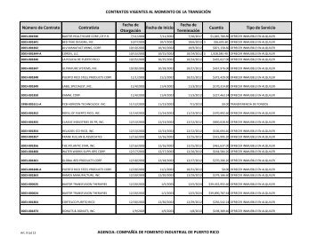 Informe contratos vigentes CFI - leydetransicion2012.pr.gov