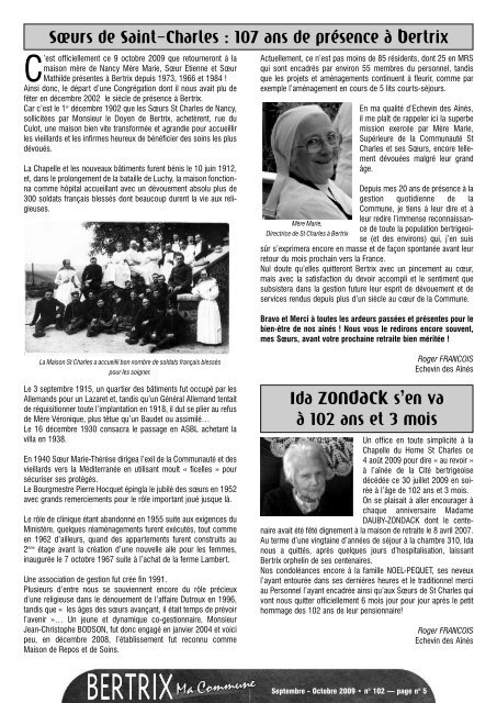 Revue Communale de Bertrix nÂ° 102