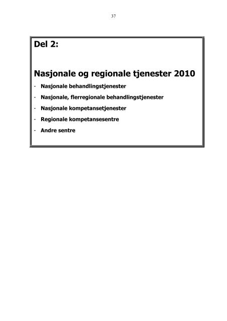 Faglig rapport 2010 - Helse Vest