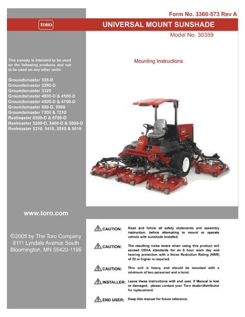 Toro Reelmaster 5510 Parts Manual | wordpress-331561-1541677 ...