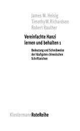 Vereinfachte Hanzi lernen und behalten 1 - Nanzan Institute for ...