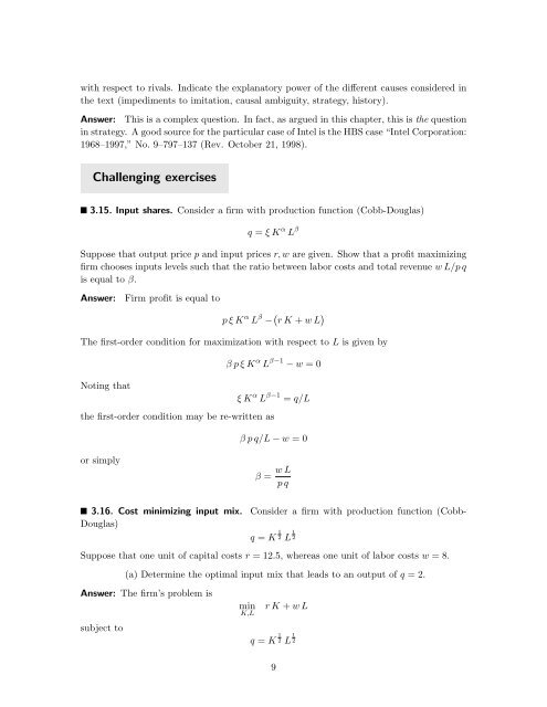 Answers to Chapter 3 Exercises - Luiscabral.net